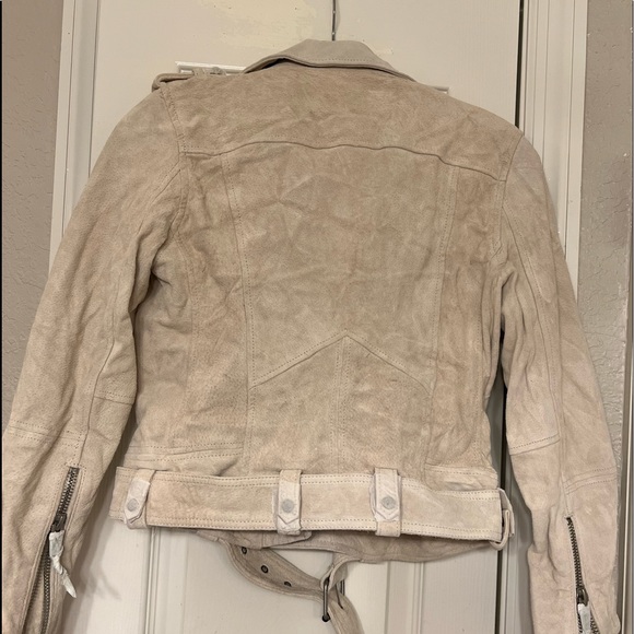 Blank NYC brand new with tags adorable leather jacket with cute buckle detail - Picture 9 of 13